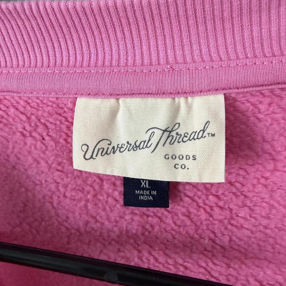 Universal Thread Women's Pink Sweatshirt - Picture 2 of 3